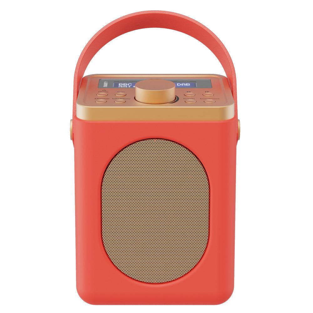 Majority Little Shelford Bluetooth & DAB Radio with Bluetooth-Red-Majority-Mood